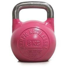 Xenios USA Stahl Russische Girevoy Kettlebell-8 kg Rose, XSSTOKBL8