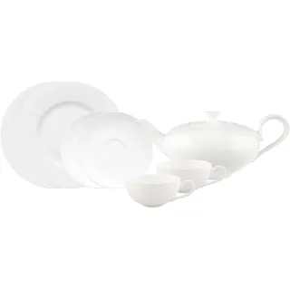 Villeroy & Boch Tee-Set Royal Teeservice 7-tlg. weiß