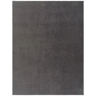 TT Home Anthrazit Kurzflorteppich 300 x 400 cm Grau