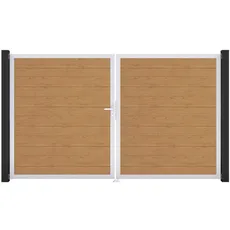 Bild Basicline schmal Asteiche Natur EV1 306 cm x 180 cm DIN Links