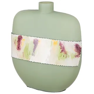 Gilde »Vase bauchig« aus Glas, wasserdicht, Tiefe 12 cm,