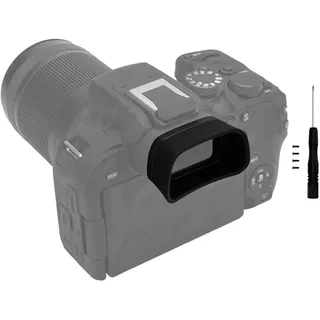 Extended Style Lange weiche Silikon-Augenmuschel für Canon EOS R10 APS-C spiegellose Kamera