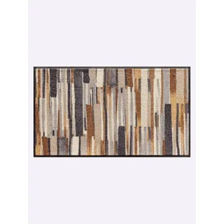 Fußmatte HEINE HOME Gr. 2, grau, braun, B:50cm H:7mm L:70cm, Kunstfaser, Polyamid, Teppiche, Fußmatte