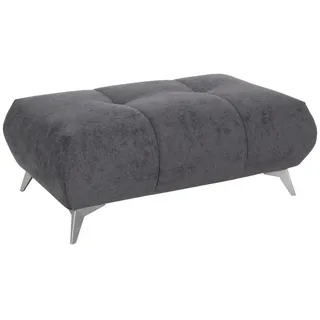 Hom`in Hocker , Schwarz , Textil , rechteckig , 120x43x70 cm , Stoffauswahl , Wohnzimmer, Sessel, Hocker & Hockerbänke, Sitzhocker