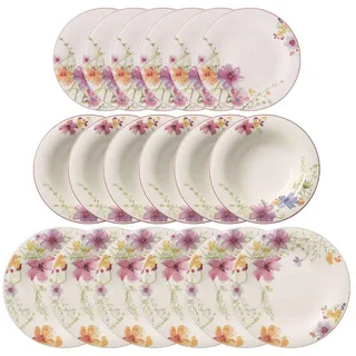 Villeroy & Boch Mariefleur Basic Tafelservice 18-tlg. bunt