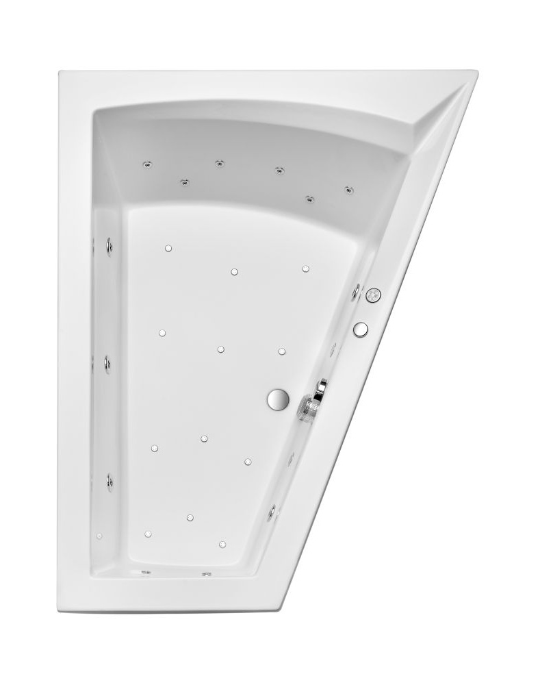 Bild von Galia I Modell A Whirlpoolbadewanne 100 x 160 cm