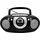 SCD5100SW tragbares CD-Kassetten-Radio