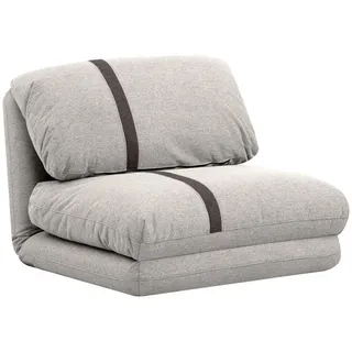 Livetastic Schlafsessel , Dunkelbraun, Beige , Textil , 78x58x82 cm , Bsci , Liegefunktion , Wohnzimmer, Sofas & Couches, Schlafsofas, Schlafsessel