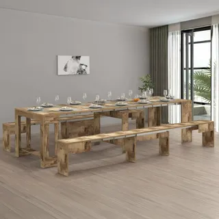 Dmora Eric Set 2-tlg. Braun