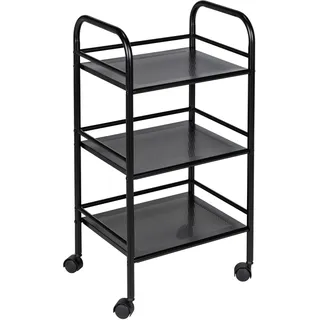 Wenko 71560800 - Rollwagen 41x75 cm, schwarz