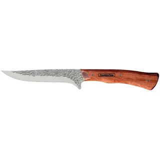 Tramontina - Ausbeinmesser Nomade 14,5 cm Edelstahl gehämmert und Holz