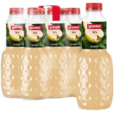 granini Trinkgenuss Birne (6 x 1l), 49% Frucht, Birnen Fruchtsaftgetränk, vegan, natürlich, mit Pfand