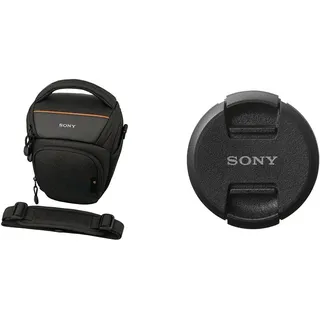 Sony LCS-AMB Kameratasche für Sony Alpha-Kamera, Schwarz & ALC-F 72 S, schwarz