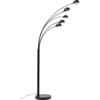 Kare Design Stehleuchte Five Fingers, schwenkbare Stehleuchte, Bogenlampe, Stehlampe Bogen, (H/B/T) 215x85x108cm