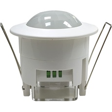 LED ATOMANT Deckeneinbau-Bewegungsmelder. Präsenzsensor für LED 360-Grad-Winkel, 1 Einheit, 1 Stück (1er Pack)