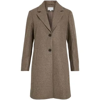 Vila Viclaudia Button Coat - Noos