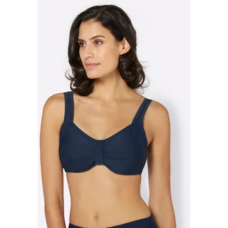 feel good Bustier-Bikini-Top, blau