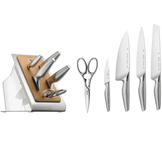 WMF Chef's Edition Messerblock 6-tlg. Silber