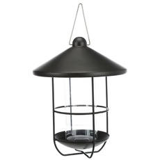 Bild von Outdoor Feeder Vogelhäuschen Silber