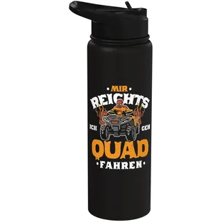 Mir reichts ich geh Quad fahren Offroad ATV Fahrer Stainless Steel Insulated Water Bottle