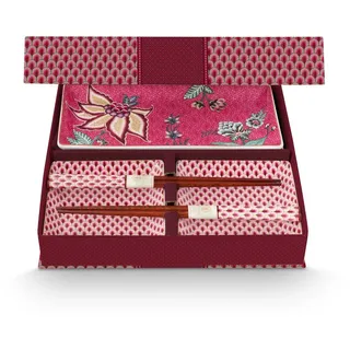 Pip Studio Flower Festival Geschirr-Set 6-tlg. dark pink