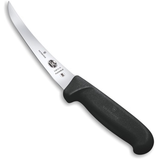 Victorinox Ausbeinmesser Fibrox silber, schwarz, Klinge: 15,0 cm