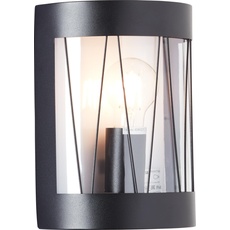 Bild Lampe Reed Außenwandleuchte schwarz matt 1x A60, E27, 40W, geeignet für Normallampen (nicht enthalten) IP-Schutzart: 44 - Deckenleuchte,