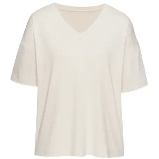 LASCANA Pyjamaoberteil Beige 40/42