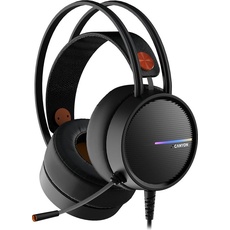 Canyon Gaming-Headset GH-8A (Kabelgebunden), Gaming Headset, Orange, Schwarz