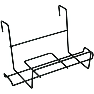 Sauvic 03240-Blumenkastenhalter, kunststoffbeschichtet schwarz, 40 x 18 cm., 40X18CM