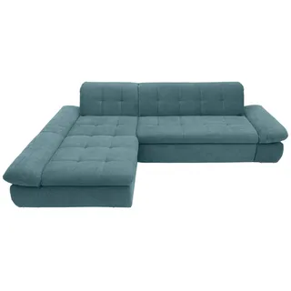 Mid.you Ecksofa , Petrol , Textil , Uni , L-Form , 300x172 cm , Made in EU, FSC Mix , Schlafen auf Sitzhöhe , Wohnzimmer, Sofas & Couches, Wohnlandschaften, Ecksofas