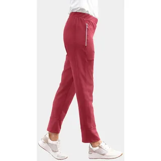 GOLDNER 2-in-1-Hose »Kurzgröße Jogpant«, rot