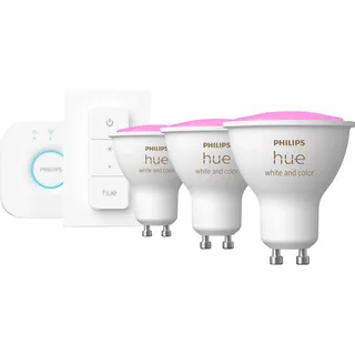 Philips Hue White & Color Ambiance GU10 Starter-Set