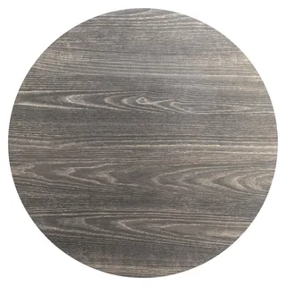 HPL Tischplatte Riverwashed Wood Ø120 cm