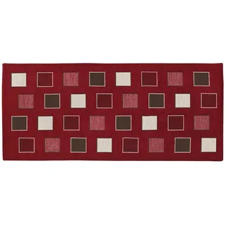 BIANCHERIAWEB Teppichläufer für Küche, rutschfest, waschbar, Design Suardi