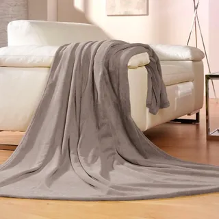 Gözze Memphis Kuscheldecke 150 x 200 cm Grau