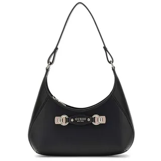 GUESS Schultertasche Mimina Top Zip Shoulder Bag Black