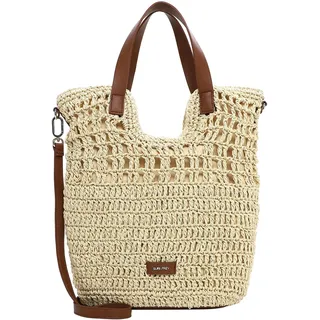 SURI FREY Marley Shopper Papierstroh Beige