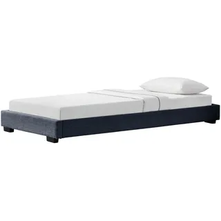 Corium Polsterbett Masari - Dunkelgrau , Textil , 90x200 cm , Schlafzimmer, Betten, Polsterbetten