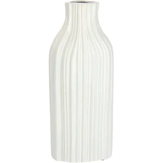 I.GE.A. Blumenvase 30 cm Weiß