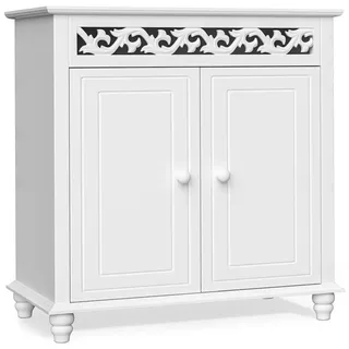 CASARIA Kommode 65 x 76 x 35 cm Weiß