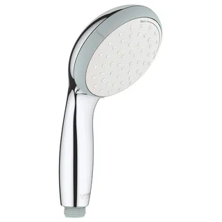 Grohe Vitalio Go 100 - Handbrause (2 Strahlarten, Antikalk-System, langlebige Oberfläche), chrom, 26542000