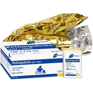 Meditrade Rettungsdecke 160 x 210 cm Set 1 St