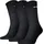 Funktionssocken 3er Pack Schwarz 47-49
