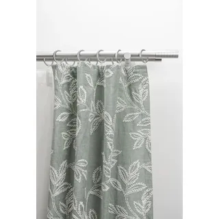 GARESA Vorhangstange 2-läufig Ø 20 mm 260 cm Grau/Silber