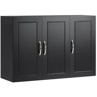 SoBuy Hängeschrank Schwarz