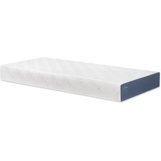 TEMPUR EASE Roll-Matratze 90 x 200 cm - Höhe 18 cm mit Memory Foam, Liegegefühl mittelfest, waschbarer Bezug, Weiß