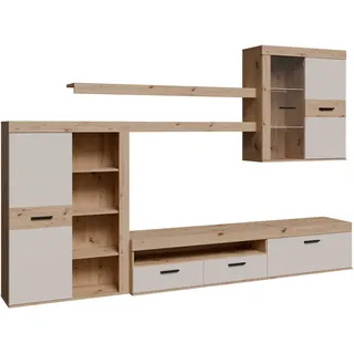 Forte FORTE, Wohnwand 5 Stk. tlg., beige