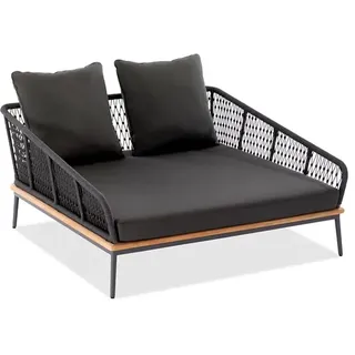 Niehoff Freeport Sonnenbett Aluminium grau