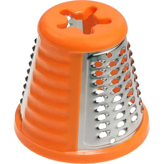 Moulinex Reibe fein Orange, Raspeltrommel, Presskegel für DJ7... Fresh Express HV4 Schnitzelwerk - XF921001 - Orange